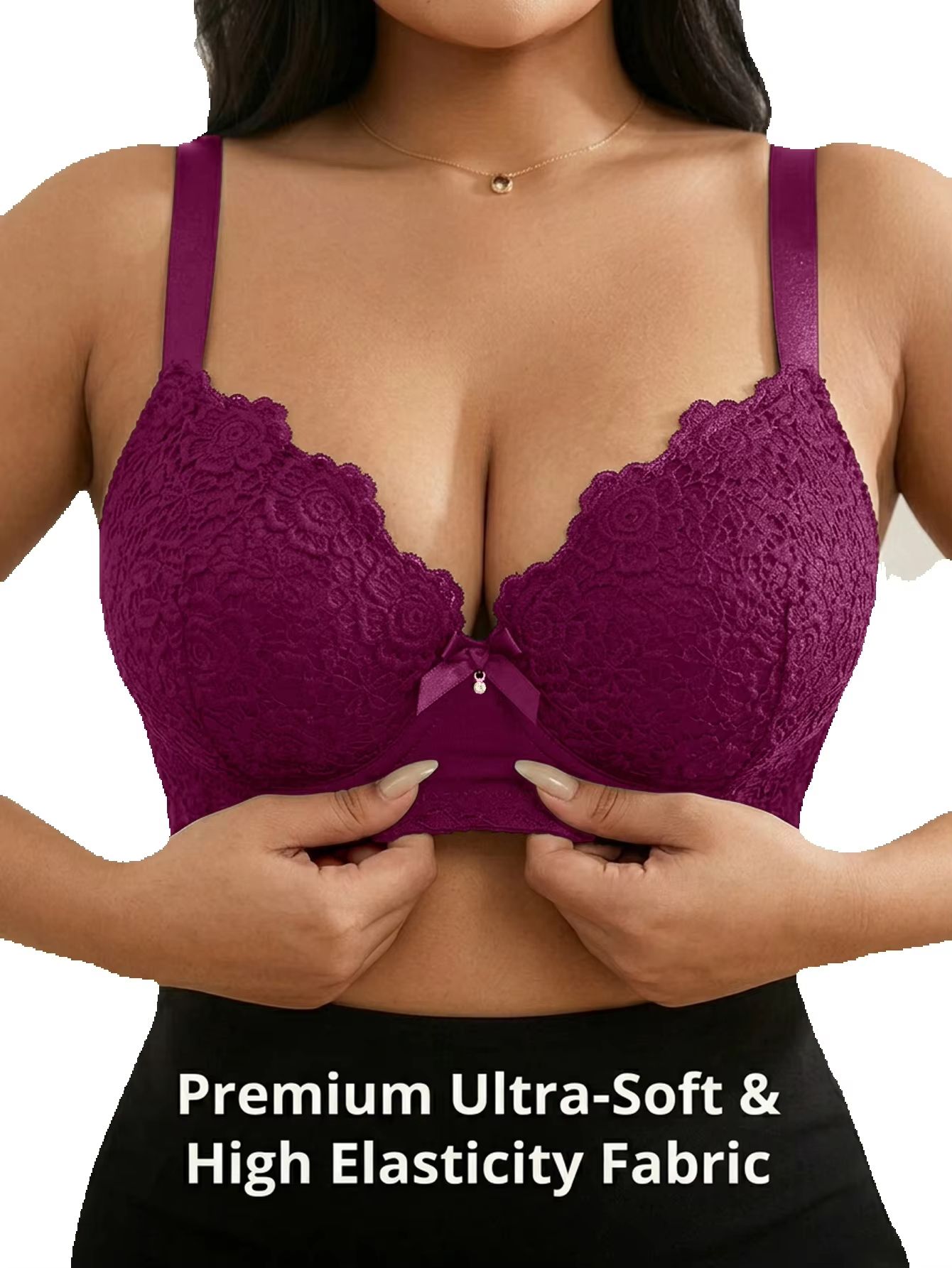 Soutien-gorge push-up floral g - Minimizer Bra Women avis et prix